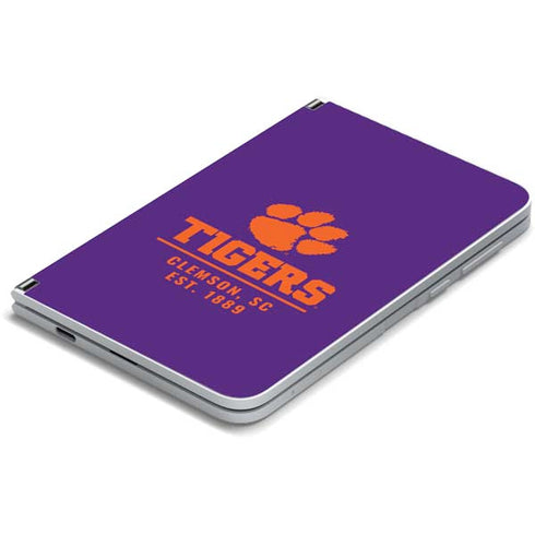Clemson University Tigers Est 1889 Surface Duo Skin