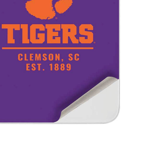 Clemson University Tigers Est 1889 Surface Duo Skin