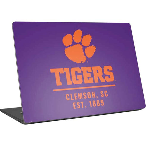 Clemson University Tigers Est 1889 Surface Laptop 4 15in Skin