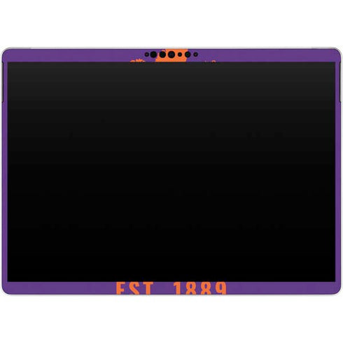 Clemson University Tigers Est 1889 Surface Pro 8 Skin