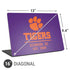 Clemson University Tigers Est 1889 Universal Laptop 16in (13 x 9.4in) Skin