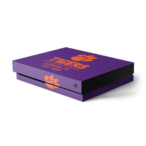 Clemson University Tigers Est 1889 Xbox One Skins