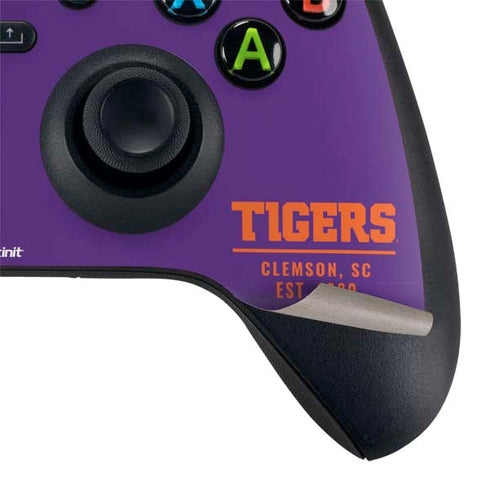 Clemson University Tigers Est 1889 Xbox Series X Bundle Skin
