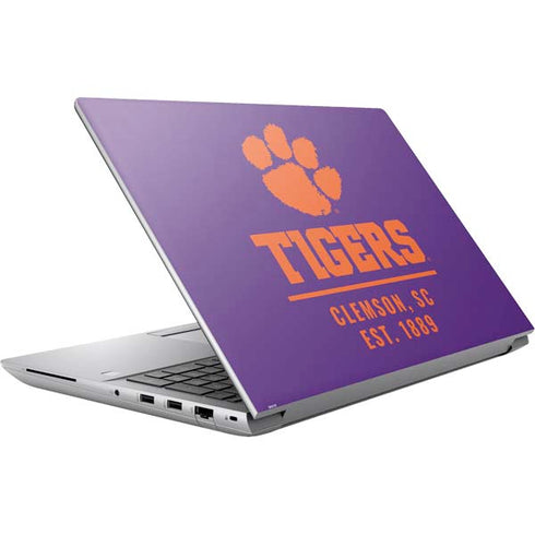 Clemson University Tigers Est 1889 HP ZBook Fury 16 G10 Skin