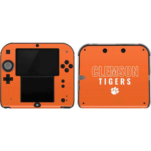 Clemson University Tigers Logo Nintendo Skins
