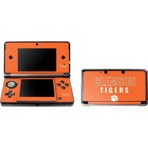 Clemson University Tigers Logo Nintendo Skins