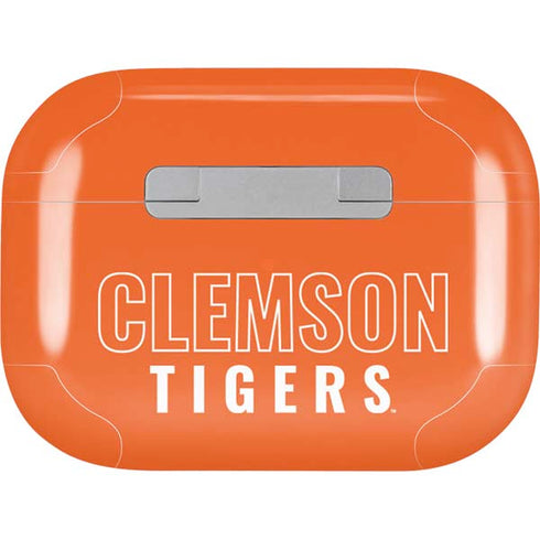 Clemson University Tigers Logo AirPods Pro 2nd Gen Skin