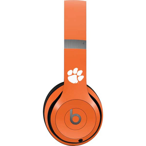 Clemson University Tigers Logo Beats Solo 4 Wireless Headphones Skin
