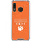 Clemson University Tigers Logo Galaxy A30 Clear Case
