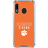 Clemson University Tigers Logo Galaxy A30 Clear Case