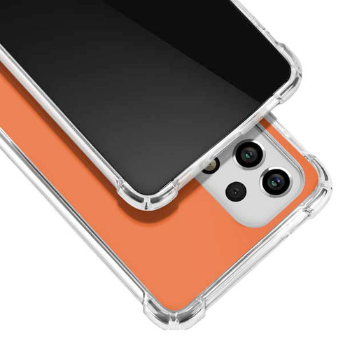 Clemson University Tigers Logo Galaxy A53 5G Clear Case