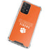 Clemson University Tigers Logo Galaxy A72 5G Clear Case