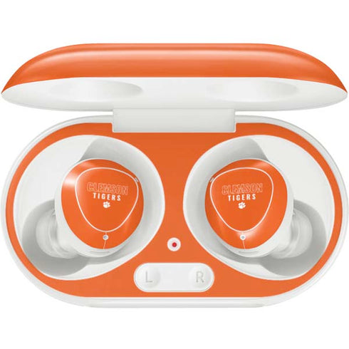 Clemson University Tigers Logo Galaxy Buds Plus Skin