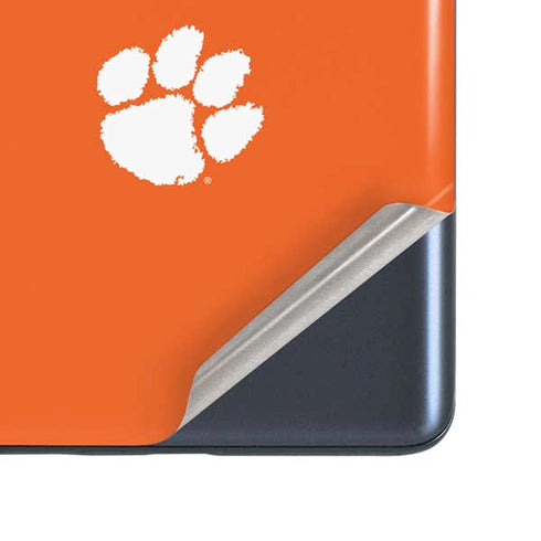 Clemson University Tigers Logo Galaxy S20 Fan Edition Skin