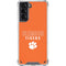 Clemson University Tigers Logo Galaxy S21 5G Clear Case
