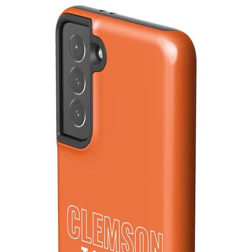 Clemson University Tigers Logo Galaxy S21 5G Pro Case