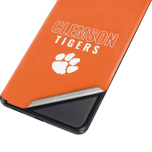 Clemson University Tigers Logo Galaxy S21 5G Skin