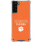 Clemson University Tigers Logo Galaxy S21 Plus 5G Clear Case