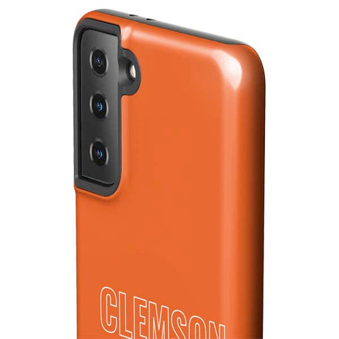 Clemson University Tigers Logo Galaxy S21 Plus 5G Pro Case