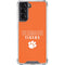 Clemson University Tigers Logo Galaxy S22 Clear Case