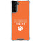 Clemson University Tigers Logo Galaxy S22 Plus Clear Case