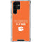 Clemson University Tigers Logo Galaxy S22 Ultra Clear Case