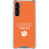 Clemson University Tigers Logo Galaxy S23 Plus Clear Case