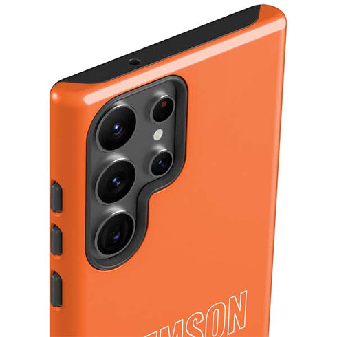 Clemson University Tigers Logo Galaxy S23 Ultra Pro Case