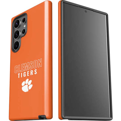 Clemson University Tigers Logo Galaxy S23 Ultra Pro Case