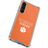Clemson University Tigers Logo Galaxy S24 FE Clear Case