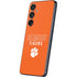 Clemson University Tigers Logo Galaxy S25 Plus Skin