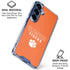 Clemson University Tigers Logo Galaxy S25 FE Clear Case