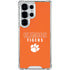 Clemson University Tigers Logo Galaxy S25 Ultra Clear Case