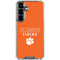 Clemson University Tigers Logo Galaxy S26 Clear Case