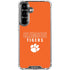 Clemson University Tigers Logo Galaxy S26 Clear Case