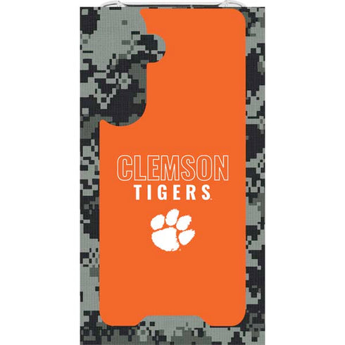 Clemson University Tigers Logo Galaxy S26 Plus Clear Case