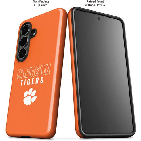 Clemson University Tigers Logo Galaxy S26 Plus Impact Case