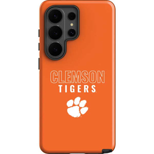 Clemson University Tigers Logo Galaxy S26 Ultra Impact Case