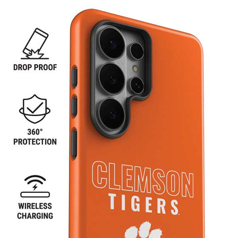 Clemson University Tigers Logo Galaxy S26 Ultra Impact Case