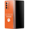 Clemson University Tigers Logo Galaxy Z Fold2 5G Skin