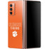 Clemson University Tigers Logo Galaxy Z Fold2 5G Skin