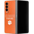 Clemson University Tigers Logo Galaxy Z Fold4 5G Skin