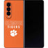 Clemson University Tigers Logo Galaxy Z Fold4 5G Skin