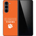 Clemson University Tigers Logo Galaxy Z Fold5 5G Skin
