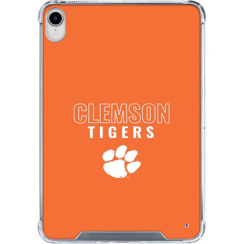 Clemson University Tigers Logo iPad 11th Gen (2025) Clear Case