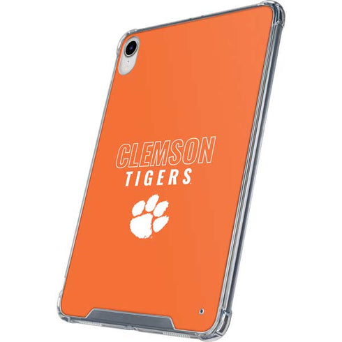 Clemson University Tigers Logo iPad 11th Gen (2025) Clear Case