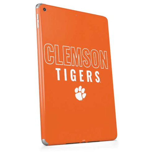 Clemson University Tigers Logo Apple iPad Skin
