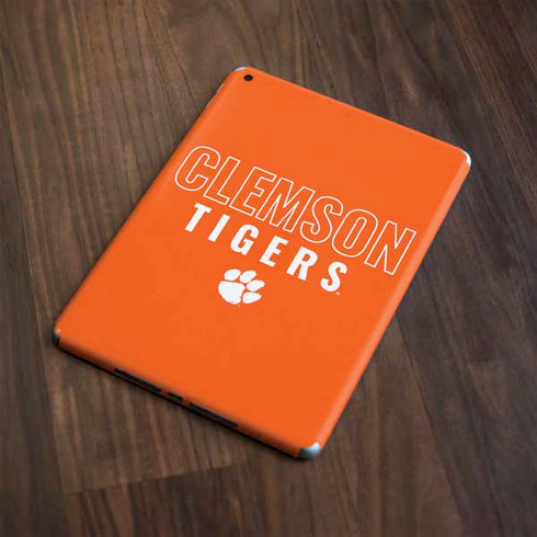 Clemson University Tigers Logo Apple iPad Skin