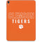 Clemson University Tigers Logo Apple iPad Pro Skin