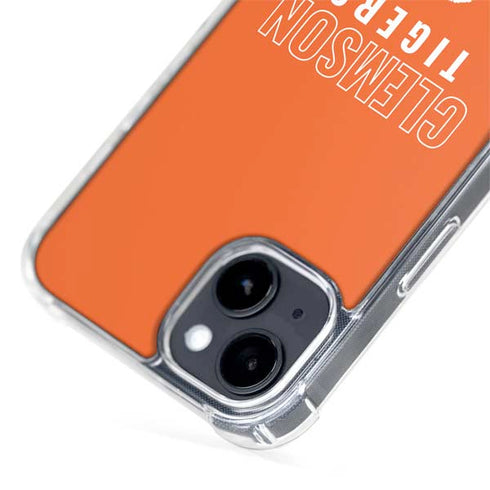 Clemson University Tigers Logo iPhone 13 MagSafe Case
